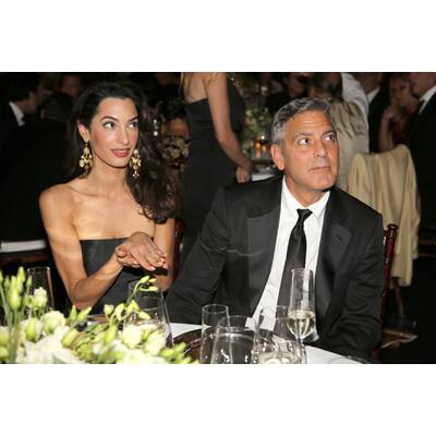 George Clooney verliebt mit Amal Alamuddin