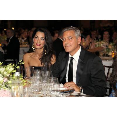George Clooney verliebt mit Amal Alamuddin