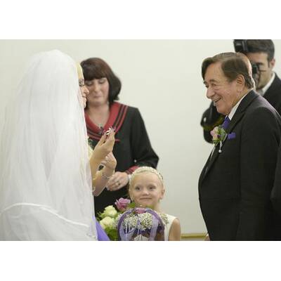 Richard Lugner sagt 'Ja' zu seiner Spatzi