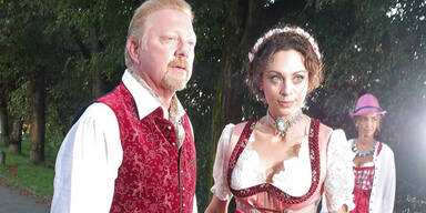 Lilly & Boris Becker am Oktoberfest