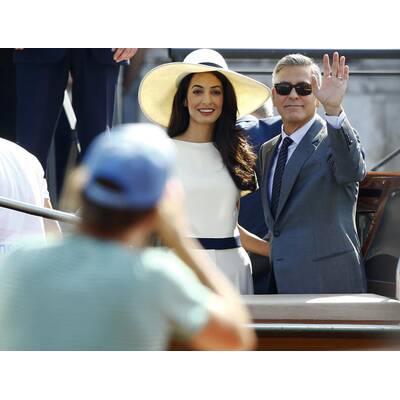 George Clooney & Amal Alamuddin heiraten in Venedig