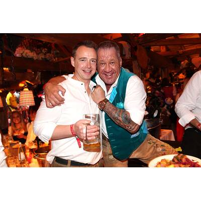 Die VIP's im Käferzelt