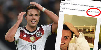 Mario Götze: Facebook-Blamage