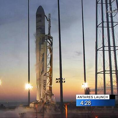 Raumfrachter Cygnus explodiert 