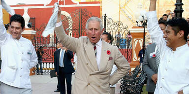 Prinz Charles & Camilla machen Mexiko unsicher