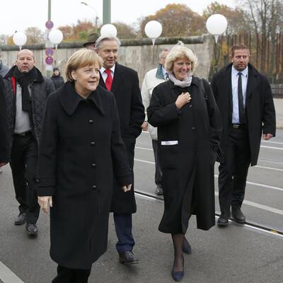 Vor genau 25 Jahren fiel die Berliner Mauer