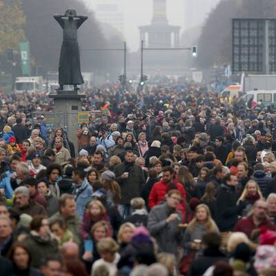 Vor genau 25 Jahren fiel die Berliner Mauer