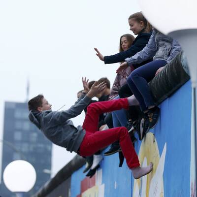 Vor genau 25 Jahren fiel die Berliner Mauer