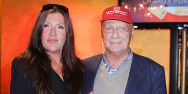 Niki Lauda & Katy Karrenbauer: Pokerturnier