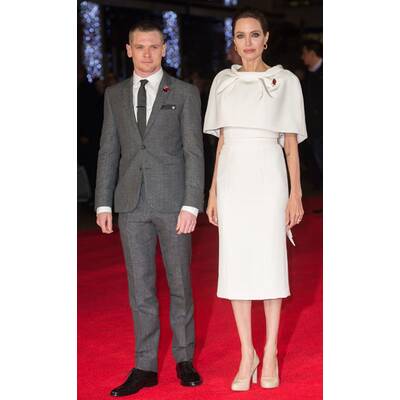 Angelina Jolie strahlt bei 