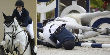 Athina Onassis: Sturt mit Pferd