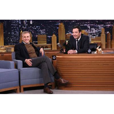 Christoph Waltz bei Jimmy Fallon