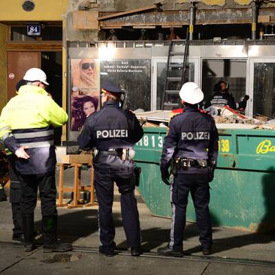 Einsturzgefahr in Wien-Favoriten