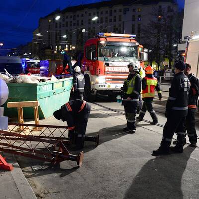 Einsturzgefahr in Wien-Favoriten