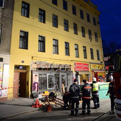 Einsturzgefahr in Wien-Favoriten