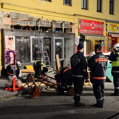 Einsturzgefahr in Wien-Favoriten