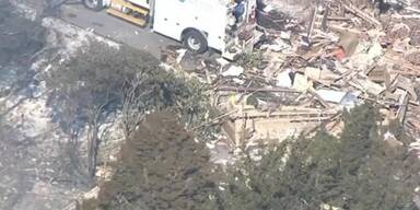 Gas-Explosion zerst&ouml;rt Haus