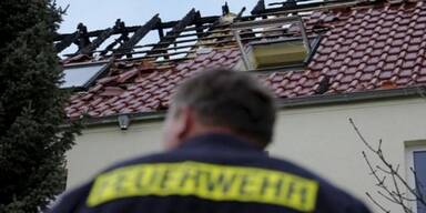 Brandstiftung in Flüchtlingsheim