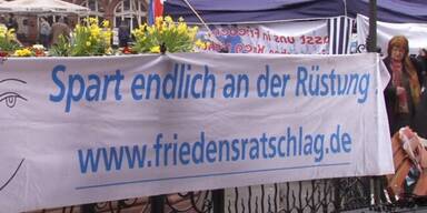 Abschluss der Friedensmärsche
