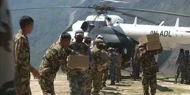 Rettungskräfte: schwierige Bedingungen