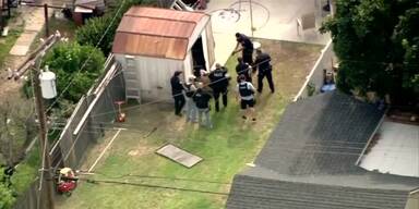 Einbrecher liefern sich Verfolgungsjagd