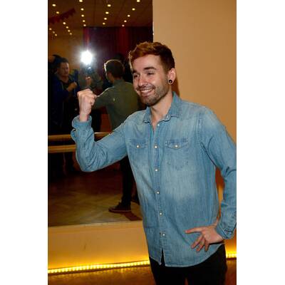 Daniel Küblböck probt für 