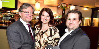 filmmit-Launch: ORF-Generaldirektor Alexander Wrabetz, K. Haager & U. M&uuml;ller-Uri