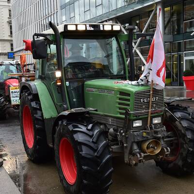 Demo vor dem EU-Haus