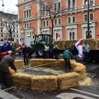 Demo vor dem EU-Haus