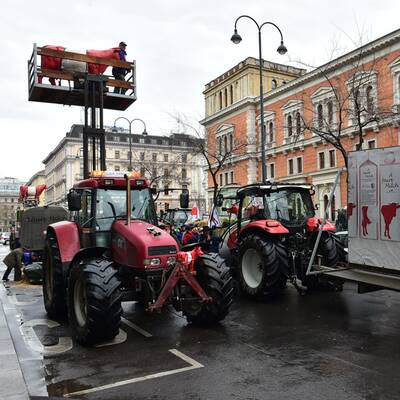 Demo vor dem EU-Haus