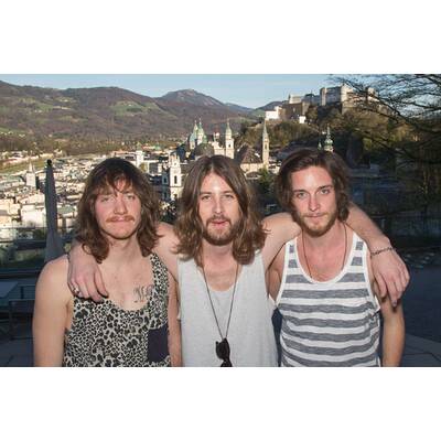 Die Makemakes auf Salzburg-Visite