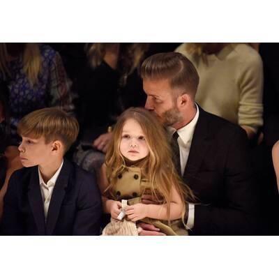 Beckhams: Familienausflug zur Fashion-Show