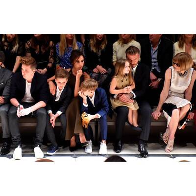 Beckhams: Familienausflug zur Fashion-Show