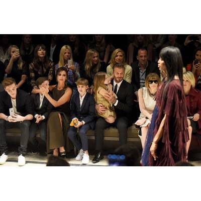 Beckhams: Familienausflug zur Fashion-Show