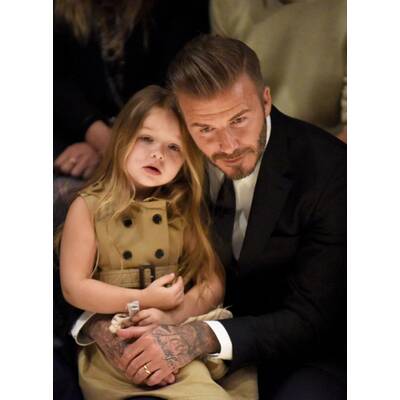 Beckhams: Familienausflug zur Fashion-Show