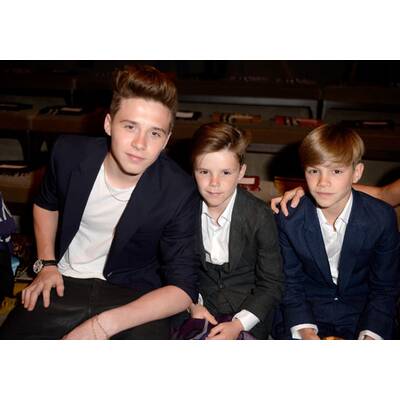 Beckhams: Familienausflug zur Fashion-Show