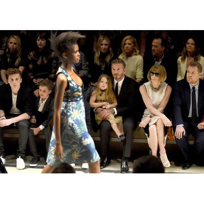 Beckhams: Familienausflug zur Fashion-Show