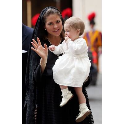 Leonore von Schweden: Mit Oma Silvia beim Papst