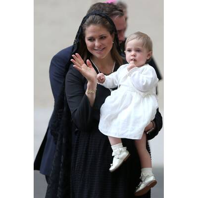 Leonore von Schweden: Mit Oma Silvia beim Papst