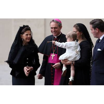 Leonore von Schweden: Mit Oma Silvia beim Papst