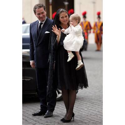 Leonore von Schweden: Mit Oma Silvia beim Papst