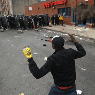 Schwere Krawalle in Baltimore