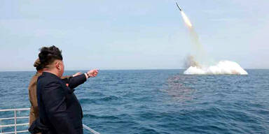 Nordkorea testet U-Boot-Rakete