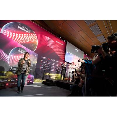 Die holländische Eurovision-Teilnehmerin Trijntje Oosterhuis