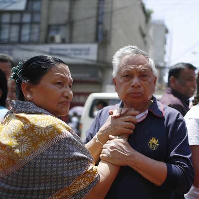 Nachbeben erschüttert Nepal 