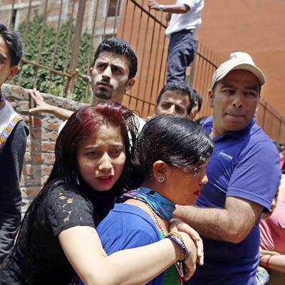 Nachbeben erschüttert Nepal 