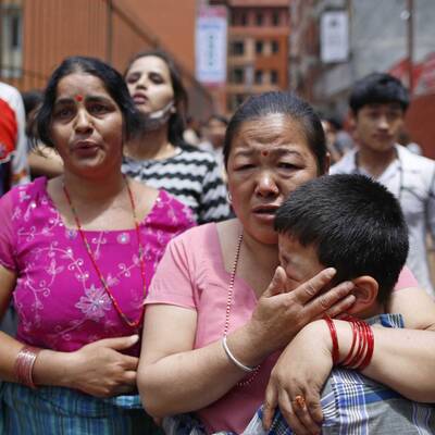 Nachbeben erschüttert Nepal 