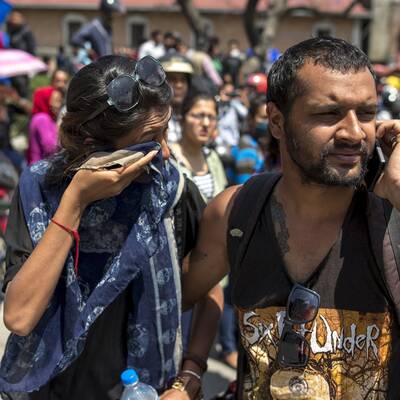 Nachbeben erschüttert Nepal 