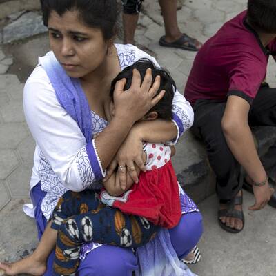 Nachbeben erschüttert Nepal 