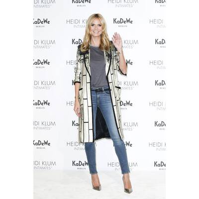 Heidi Klum kann nach Bombendrohung wieder lachen